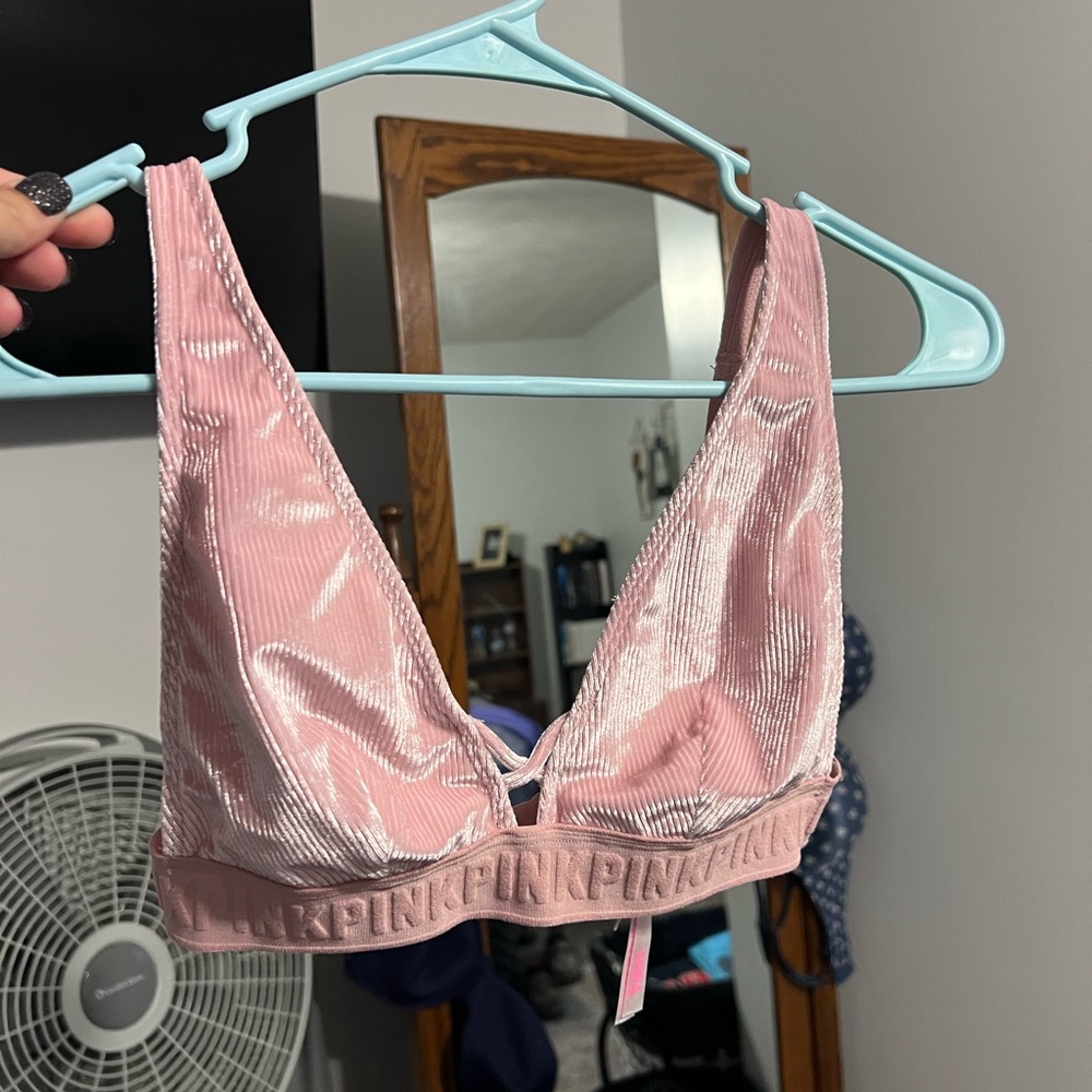 PINK Victoria's Secret Shiny Pink Bralette